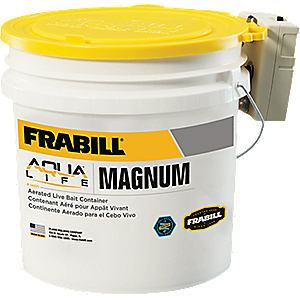 Frabill 4.25 gal Magnum Bucket with Aerator - Bait Buckets And Traps at Academy Sports
