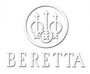 Beretta Car Window Decal 5.75x4.25in,White DECAL01