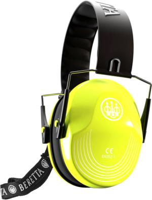 Beretta Safety Pro Earmuff, 25dB, Yellow Fluorescent, CF1000000202FF