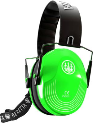 Beretta Safety Pro Earmuff, 25dB, Green Fluorescent, CF1000000207FF