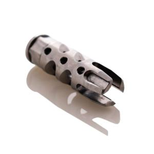 Fostech AR-15 Strake Brake, 5.56, Stainless Steel, 2503-SS-5.56
