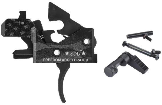 The Triggered Company Disruptor AR-15 3 Position Black "USA 250 Special Edition" Drop In Forced Reset Trigger
