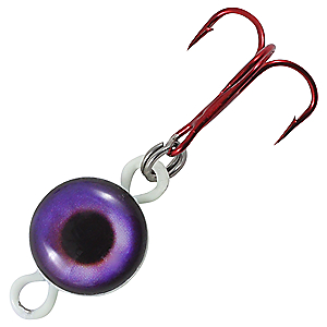 Northland Fishing Tackle Eye-Ball Spoon - UV Purple