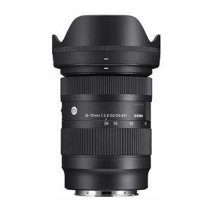 Sigma 28-70mm f/2.8 DG DN Contemporary Lens for Sony E With LaCie Rugged Mini 1TB ExternalHard Drive & 64GB SD Card