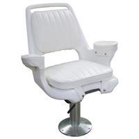 Wise Offshore Extra Wide Captain&amp;#39;s Chair with Mounting Plate