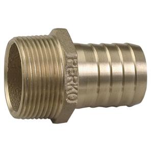 Perko Pipe To Hose Adapter Straight Bronze MADE IN THE USA 37257, 0076DP8PLB