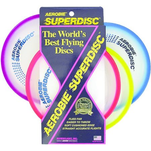 Aerobie 10 in Assorted Color Superdiscs - Assorted Colors