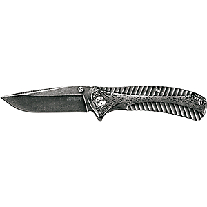Kershaw Starter BlackWash Folding Knife - steel