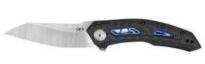 ZERO TOLERANCE CF/20CV 3.4" Reverse Tanto Black