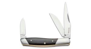 Kershaw 4386 Iredale 3-Blade Traditional Slipjoint Folding Knife 2.6&quot; Satin Clip Point, Sheepsfoot and Pen Blades