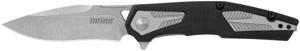 Kershaw Tremolo Folding Knife, 3.125in, 4Cr14 Steel Blade, Silver & Black Handle, 1390X