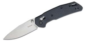 KERSHAW Heist DuraLock Folding Knife 3.2" Clip Point Blade - Black Nylon Handle