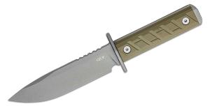 ZERO TOLERANCE Fixed Blade Knife 6" Clip Point Blade | OD Green G10 Handles w/ Kydex Sheath