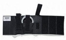 TUFF Products Stabilizer II Heavy Duty Elastic Ankle Holder, Black, O/S, For Cuffs and Mags 7911-BPA