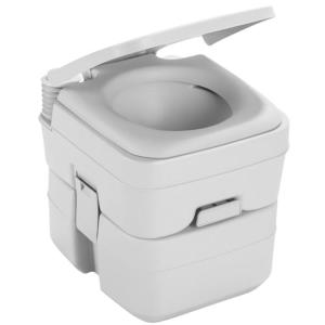 DOMETIC MSD Portable Toilet 5.0 Gallon Platinum 965, 311196506