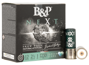 B&amp;P Next 12 GA #8 Shot 1 oz 25-Rounds 2.75"