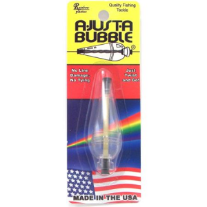 Rainbow Plastics A-Just-A-Bubble Float - Clear - 2-3/4'x5/8' - ABS-1B