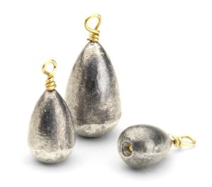 Bullet Weights Bass Casting Sinker w/Zip Lock Bags, #9 - 3/16 oz, SS316