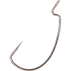 Gamakatsu Superline Extra Wide Gap Offset Shank Single Worm Hooks 5-Pack, 5/O - Hooks at Academy Sports