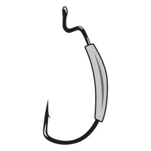 Gamakatsu Weighted Superline Ewg4/0-1/8, 5 Hooks P/P 74414-1/8