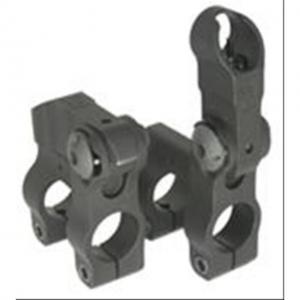 Precision Reflex Flip-Up Front Sight Gas Block, PRi .308, DPMS Elevation, .750 Diameter, Black, 03-0025D