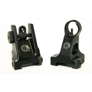 Precision Reflex Fixed Front and Rear Sight, Black, 05-12829