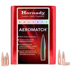 Hornady AeroMatch 6mm, 243 Caliber (243 Diameter) Bullets 105 Grain Jacketed Hollow Point Box of 500