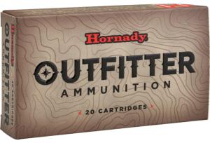 Hornady Ammo Outfitter 6.5mm PRC 130gr. Cx Brass Centerfire Rifle Ammunition, 20 Rounds, 81622