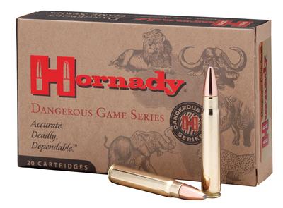 Hornady Dangerous Game .500-416 Nitro Express Ammunition 20 Rounds 400 Grain DGS Projectile 2300 FPS