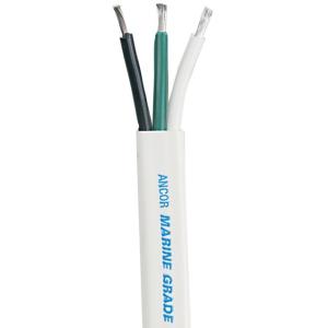 Ancor White Triplex Cable - 12/3 AWG - Flat - 250', 131325