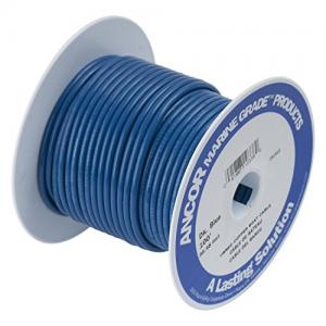 Ancor Dark Blue 18 AWG Tinned Copper Wire - 100'