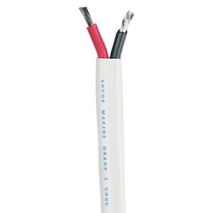 Ancor Standard Duplex Cable - Flat 16/2 AWG - 2 x 1mm² Red/Black - 500', 121750