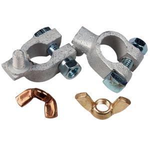 Ancor Tinned Battery Terminal - 5/16 & 3/8 Stud - Positive & Negative Combo, 260322