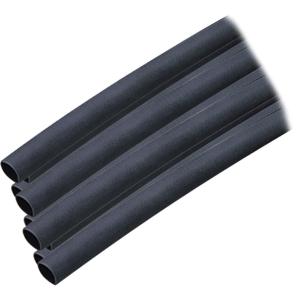 Ancor Adhesive Lined Heat Shrink Tubing ALT - 1/4 x 6 - 10-Pack - Black, 303106