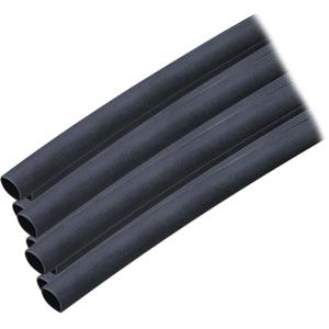 Ancor Adhesive Lined Heat Shrink Tubing ALT - 1/4 x 12 - 10-Pack - Black, 303124