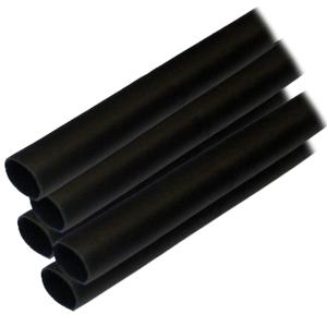 Ancor Adhesive Lined Heat Shrink Tubing ALT - 1/2 x 12 - 5-Pack - Black, 305124
