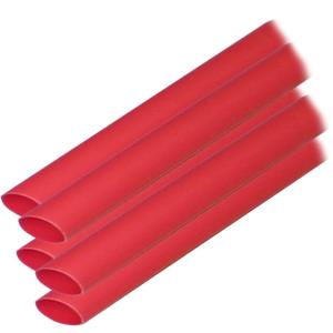 Ancor Adhesive Lined Heat Shrink Tubing ALT - 3/8 x 12 - 5-Pack - Red, 304624