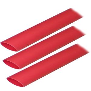 Ancor Adhesive Lined Heat Shrink Tubing ALT - 3/4 x 3 - 3-Pack - Red, 306603