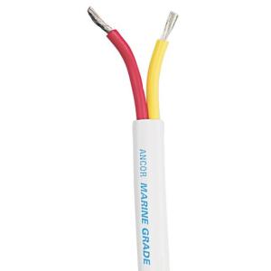 Ancor Safety Duplex Cable - 14/2 AWG - Red/Yellow - Flat - 250', 124525