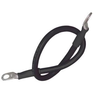Ancor Battery Cable Assembly, 2 AWG 34mm& 178; Wire, 5/16 7.93mm Stud, Black - 18 45.7cm, 189140