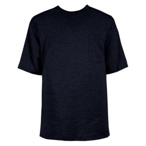 Berne Heavyweight Pocket Tee - Mens, Navy, Large, Tall, 92021364674