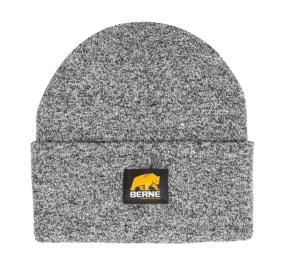 Berne Heritage Knit Cuff Cap - Unisex, Black White, OSFA, H150BWR400