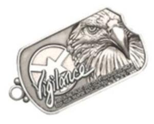 ASP Vigilance Key Tag - Silver 52781