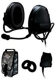 3M Peltor 88060-B Green Two-Way Radio Headset - Battery Powered - 093045-93204 [PRICE is per EACH]