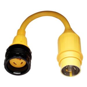 Marinco 110A Pigtail Adapter - 30A Female to 50A Male, 110A