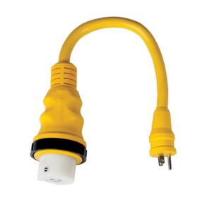 Marinco to 50A 125/250V Pigtail Adapter 15A, 150SPP