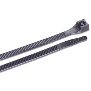 Ancor 14 UV Black Standard Cable Zip Ties - 25 Pack, 199214