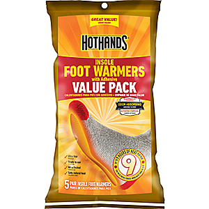 HeatMax Toasti Toes Insole Foot Warmers - ASSORTED