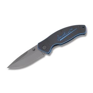 Timberline Javelin Tactical Linerlock with Black G-10 Handles and Titanium Coated Stainless Steel 3.2"Drop Point Plain Edge Blades Model 6622