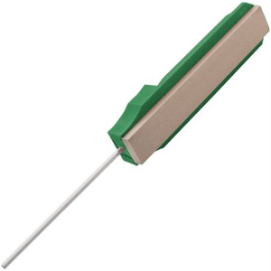 Gatco Sharpeners 15004 Gatco Medium Sharpening Hone with Green ABS Handle